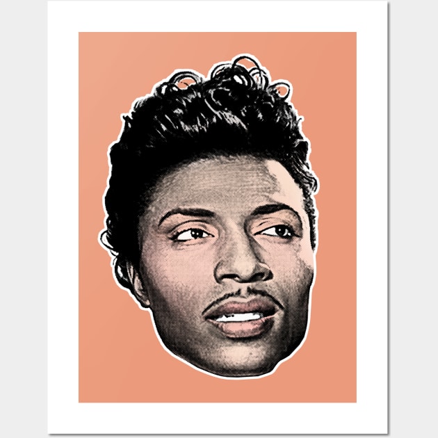 Little Richard Fan Art Design Wall Art by DankFutura